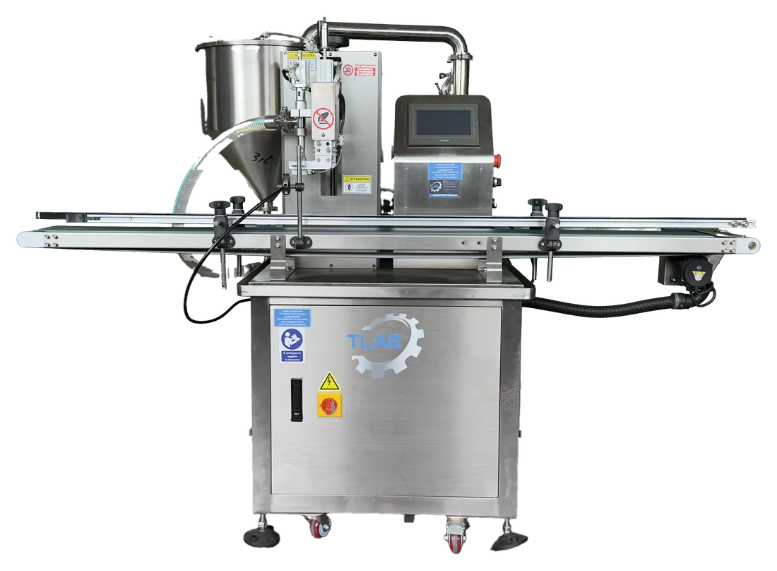 TLAB inline filler, front view